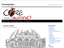 Tablet Screenshot of coreingrapho.com